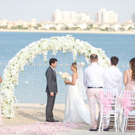 Свадьба в Kempinski Hotel & Residence Palm Jumeirah