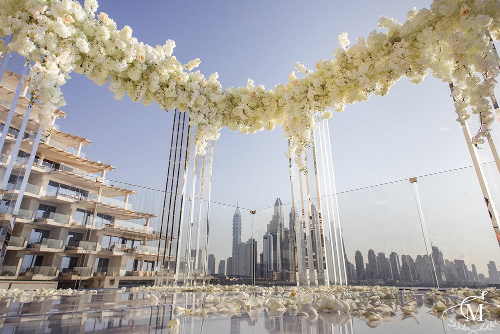 Церемония в отеле Five Palm в Дубае