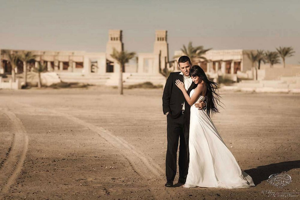 Свадебная церемония в пустыне